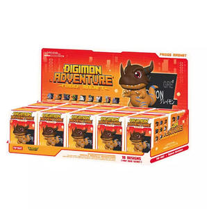 POPMRAT Figuras Originales de <span class=keywords><strong>Digimon</strong></span> <span class=keywords><strong>Adventure</strong></span> en PVC y EVA, Serie de Imanes para Refrigerador en Caja Sorpresa, Set Completo para Juguetes y Regalos - Product Image 1
