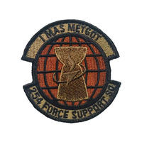 Épaulette personnalisée en tissu sergé brodé, brassard, insigne universitaire, patch déchiré pour vêtements et accessoires vestimentaires