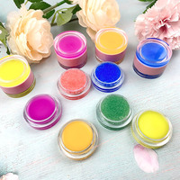 Lot en Gros 2-en-1 Soin des Lèvres Végétalien aux Fruits Marque Privée Gommage Exfoliant Hydratant et Baume à Lèvres