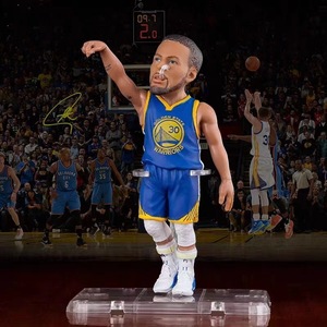 Figuras de Baloncesto de Superestrellas de la NBA, <span class=keywords><strong>James</strong></span> Harden, Stephen Curry, Klay Thompson, Figuras Coleccionables Hechas a Mano de PVC, Adorno Moderno - Product Image 5