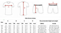 Maillots de Football Sublimés Personnalisés Haute Qualité à Séchage Rapide pour Enfants - Tenues de Football