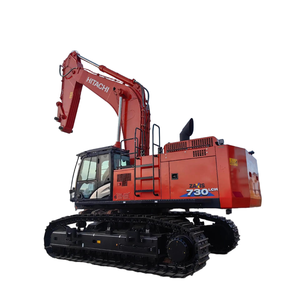 รถขุดตีนตะขาบฮิตาชิ รุ่น Zaxis 730 LCH สีแดง อุปกรณ์ก่อสร้างสำหรับงานหนัก - Product Image 6