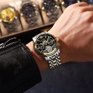 POEDAGAR 8051 Fashion Mechanical Men's Luminous Watches Top Brand Tourbillon Waterproof Luxury Sport <b>Automatic</b> Male <b>Wristwatches</b> - Product Image 5