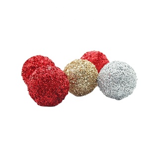 Boule décorative <span class=keywords><strong>de</strong></span> Noël personnalisée, boule <span class=keywords><strong>de</strong></span> Noël scintillante, boule décorative en verre, cadeau <span class=keywords><strong>de</strong></span> Noël - Product Image 2