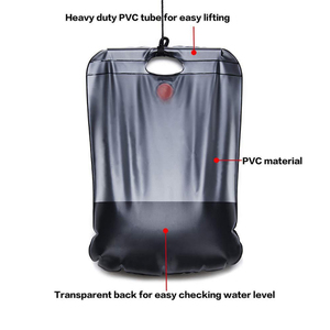 <span class=keywords><strong>Douche</strong></span> solaire <span class=keywords><strong>portable</strong></span> en PVC ultralégère pour le camping, les voyages en plein air et la plage - Product Image 5