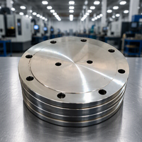 Bride aveugle personnalisée OEM en acier inoxydable forgé 304/316 pour soudage en usine