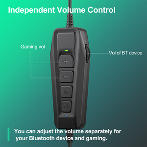 <span class=keywords><strong>USB</strong></span> double mode professionnel pour <span class=keywords><strong>carte</strong></span> <span class=keywords><strong>son</strong></span> de jeu <span class=keywords><strong>Bluetooth</strong></span> nouvel effet sonore 7.1 pour ordinateur portable et <span class=keywords><strong>carte</strong></span> <span class=keywords><strong>son</strong></span> <span class=keywords><strong>externe</strong></span> PS4/PS5 - Product Image 2