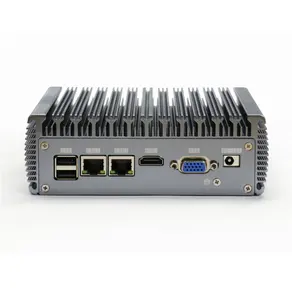 Usb Hdm Vga מיני מחשב קטן מחשב Dc12V Win7 Win8 Win10 Fanless תעשייתי תיבת מחשב