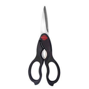 <b>Kitchen</b> <b>Shears</b> Stainless Steel Straight Head Black And Gray Multi Purpose For Home Use - Product Image 4
