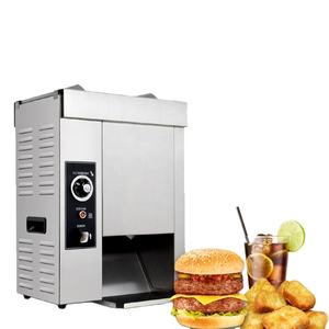 Grille-<span class=keywords><strong>pain</strong></span> vertical en acier inoxydable commercial pour hamburger, chauffe-<span class=keywords><strong>pain</strong></span> - Product Image 6