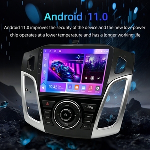 Radio con Pantalla Táctil de 9 Pulgadas <span class=keywords><strong>para</strong></span> Auto, Sistema Android, Wifi, Descarga de Aplicaciones de <span class=keywords><strong>Google</strong></span>, Audio <span class=keywords><strong>para</strong></span> Auto, Compatible con Ford Focus 2012-2017 - Product Image 3