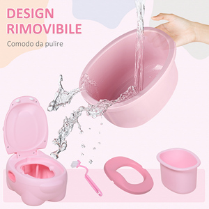 Homcom กระโถนเด็ก6เดือน-48เดือนกันลื่นสีชมพู (40x30x23ซม.) - Product Image 6