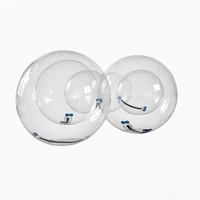 Ballon d'eau gonflable transparent en TPU Zorb de 2 m, qualité commerciale pour enfants et adultes