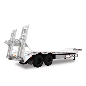 Remolque de Plataforma Baja de Servicio Pesado de 4 Ejes, 80-120 Toneladas, 100-120 Toneladas - Product Image 1