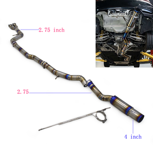 Yooking Performance Titanium Catback para <span class=keywords><strong>BMW</strong></span> M3/<span class=keywords><strong>M4</strong></span> F80 F82 F83 S55 3,0 T 2015-2019 silenciador de tubo de <span class=keywords><strong>escape</strong></span> Catback SISTEMA DE <span class=keywords><strong>Escape</strong></span> - Product Image 1