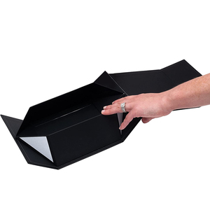 Custom Cardboard Rigid Ramadan <strong>Eid</strong> Mubarak Gift Box Black Luxury Magnetic Foldable Gift Boxes for <strong>Present</strong> - Product Image 2