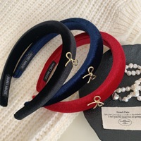 Accessoires de cheveux pour femmes coréennes Liwu, bandeaux élégants en tissu coloré, écologiques, faits à la main, avec nœud papillon, pour la Saint-Valentin