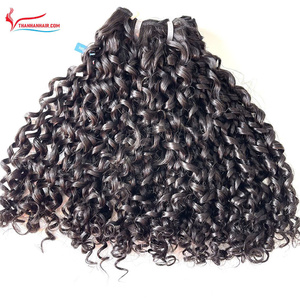 Hot Item 2026 Steam Pixie Curl 100% Vietnamese Human HairHair Extensions No Shedding No <b>Tangles</b> - Product Image 3