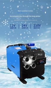 Chauffe-air diesel portable autonome tout-en-un 5KW 8KW 12V/24V pour voiture, idéal pour le stationnement (compatible VW) - Product Image 2