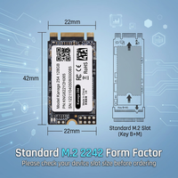 Harga Grosir SSD M.2 2242 SATA III 6Gb/s Internal Solid State Drive 128GB 256GB 512GB untuk Laptop Desktop