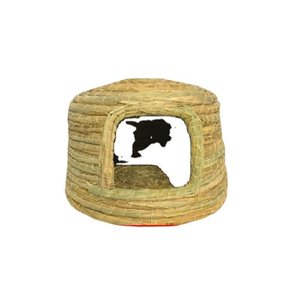 Straw Woven Cat <b>Nest</b> House Outdoor Pet <b>Bed</b> Natural Rattan Weaving For Cats And Small Animals - Product Image 1