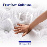 Surmatelas King Queen Size à ressorts ensachés, extra ferme, 25 cm d'épaisseur, luxe, haute qualité, logo personnalisable, prix compétitif
