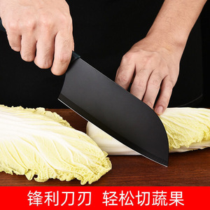 Stainless Steel Kitchen Knife 17.5 Cm Straight Edge Polished Blade For Slicing Meat And Fruit Home Use - Product Image 5