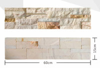 Carreaux muraux extérieurs en porcelaine 3D rose rouge rustique, imitation brique, revêtement extérieur pour hôtel et villa avec isolation thermique