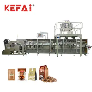 KEFAI Machine d'emballage Doypack de graines, de noix, de cacahuètes horizontales chaudes avec pochette à fermeture éclair 2023