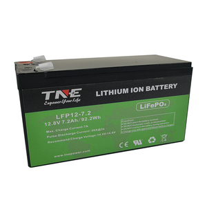 Batería de estado sólido LiFePO4 TNE de 12.8V 7Ah 7.2Ah <span class=keywords><strong>8Ah</strong></span> 10Ah 12Ah para coches de juguete infantiles, 2000 ciclos, reemplazo para baterías de plomo - Product Image 2