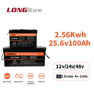 Batería de fosfato de hierro <span class=keywords><strong>y</strong></span> litio (LiFePO4) de 12V, 24V, 48V para reemplazo de baterías de plomo-ácido, 2.56KWH, conectable <span class=keywords><strong>en</strong></span> <span class=keywords><strong>paralelo</strong></span> <span class=keywords><strong>y</strong></span> <span class=keywords><strong>serie</strong></span> - Product Image 1
