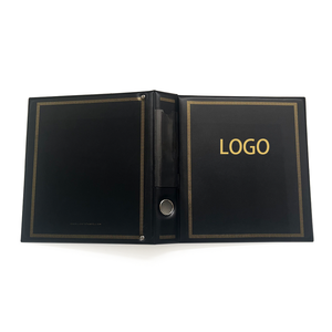 Customized High Quality Black 3-ring Plastic PP Elastic Closure A4 Size <strong>Binder</strong> <strong>Folder</strong> with Customizable Storage - Product Image 2