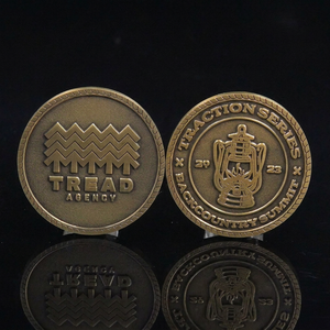 Pièce de monnaie commémorative personnalisée LGC en laiton antique, pièce de monnaie souvenir en métal double face sur mesure pour l'appréciation des organisations religieuses - Product Image 5