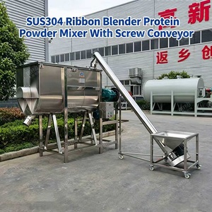 Mélangeur à ruban industriel en U pour poudre de sel, machine de mélange de poudre de <span class=keywords><strong>glucose</strong></span> et de maltose 1000L 3000L - Product Image 6