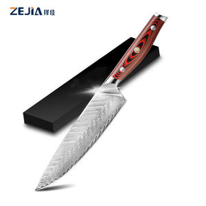 Vg 10 couteau De Chef professionnel en acier 8 pouces, couteau De Cuisine en acier damas <span class=keywords><strong>Couteaux</strong></span> De Cuisine couteau De Chef - Product Image 1