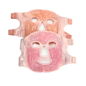 Mascarilla de gel para ojos, compresa fría y caliente, mascarilla de gel para ojos, terapia de pliegues, enfriamiento - Product Image 3