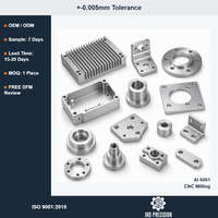 Usinage CNC sur mesure pour pièces industrielles, fournisseur OEM, tolérance de précision de 0,005 mm, certifié ISO 9001, aluminium métallique