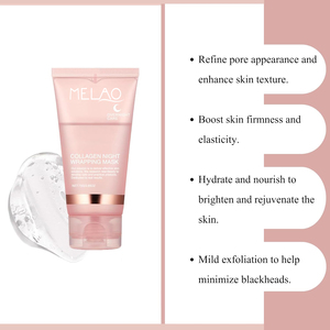 Chăm Sóc Da Mặt Mặt Nạ Hình Thức Đêm Gói Khuôn Mặt Và Mũi Thắt Chặt Khô Hoặc Da Dầu Chăm Sóc Collagen Ngủ Mặt Nạ - Product Image 2