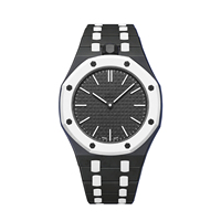 Neues Design Kontrastfarben Keramik-Uhrenarmband für S Watch AP Royal Pop Maßgefertigtes Integriertes Uhrengehäuse mit Armband