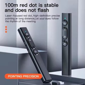 Télécommande de présentation sans fil avec hyperlien RF 2,4 GHz et contrôle du volume, compatible avec Keynote, PowerPoint - Product Image 6
