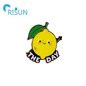 Fournisseur de broches métalliques, fabricants de badges en émail, fruits, limonade, tranches de citron vert, citron, broches, badges, broches personnalisées en émail de citron - Product Image 5