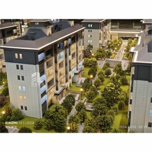 Modèle architectural Jardin résidentiel haut de gamme-Aménagement de style moderne Conception de modèle 3D de haute précision pour hôtels et villas - Product Image 1