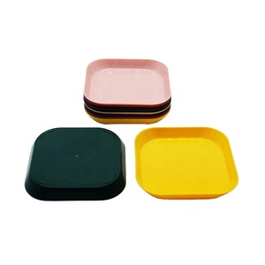 Assiettes à dîner incassables en paille de blé, assiettes écologiques biodégradables pour les restaurants, plastique pour bocaux et plats de pique-nique, 8 pièces - Product Image 3