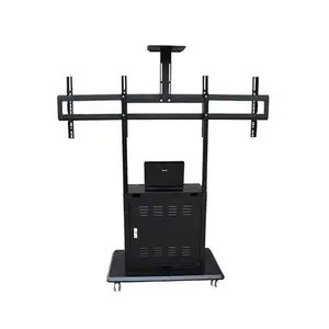 Professional Supplier Rotate 360 Degree Mobile TV Cart Universal 32-60 Inch Monitor Floor TV Stand