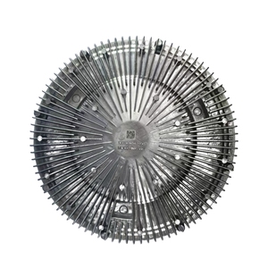Ventilateur d'embrayage à huile en silicone à <span class=keywords><strong>prix</strong></span> d'usine 1308060-TF490 de haute précision pour pièces de refroidissement de camions Dongfeng KL <span class=keywords><strong>KX</strong></span> Cummins - Product Image 1