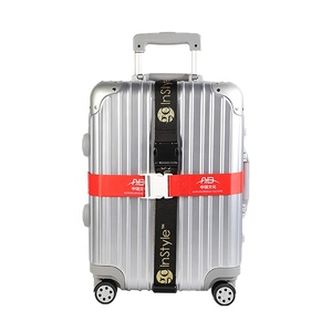 High Quality Detach Belt Clamp Lockable <strong>Personalised</strong> Printing Polyester <strong>Luggage</strong> <strong>Strap</strong> - Product Image 6