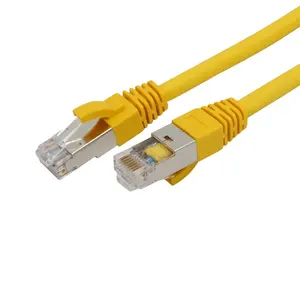 Cabo de remendo redondo Flex Cat5E Cat6 Rj45 para rede Ethernet, cabo de remendo 3M, preço na China