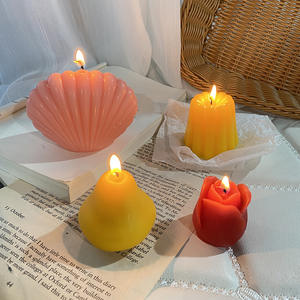 <span class=keywords><strong>Bougie</strong></span> parfumée OEM de haute qualité Dekopon <span class=keywords><strong>Gif</strong></span> au parfum de gâteau au fromage, citron et orange pour la décoration de la maison, les fêtes, les cadeaux d'<span class=keywords><strong>anniversaire</strong></span> - Product Image 2