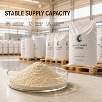 Poudre d'oligopeptide de concombre de mer à absorption élevée, qualité alimentaire, certifiée Halal, marque Yuthan, ingrédient de santé pour les articulations et l'immunité