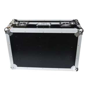 Estuche de herramientas de peluquero de plástico duro duradero personalizable de fábrica Estuche de aluminio ignífugo para <span class=keywords><strong>DJ</strong></span> Flight Road con ruedas - Product Image 2